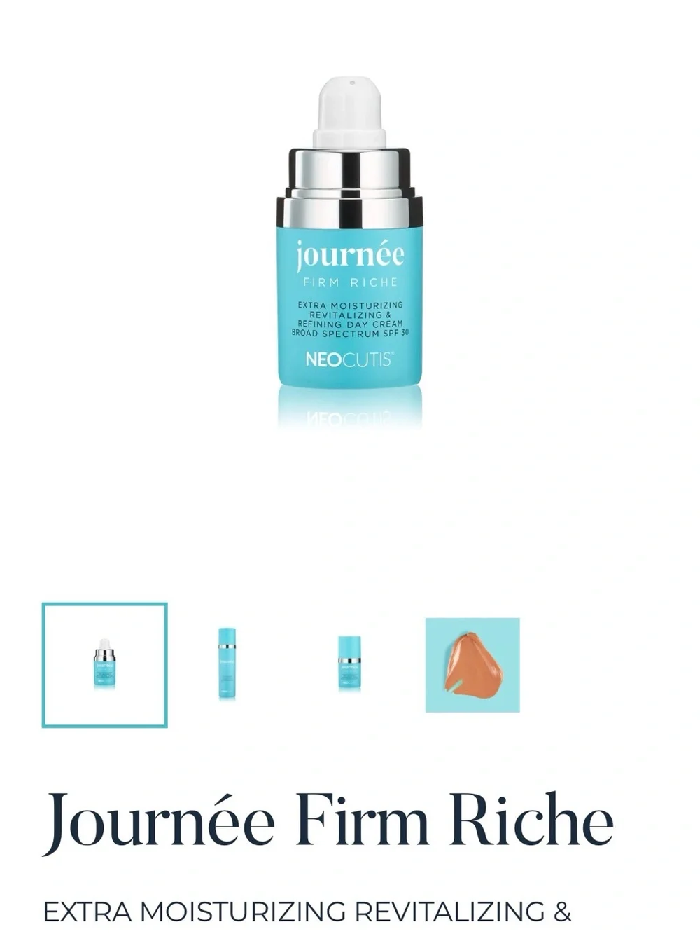 NEOCUTIS Journée Firm Riche Extra Moisturizing Day Cream SPF 30
